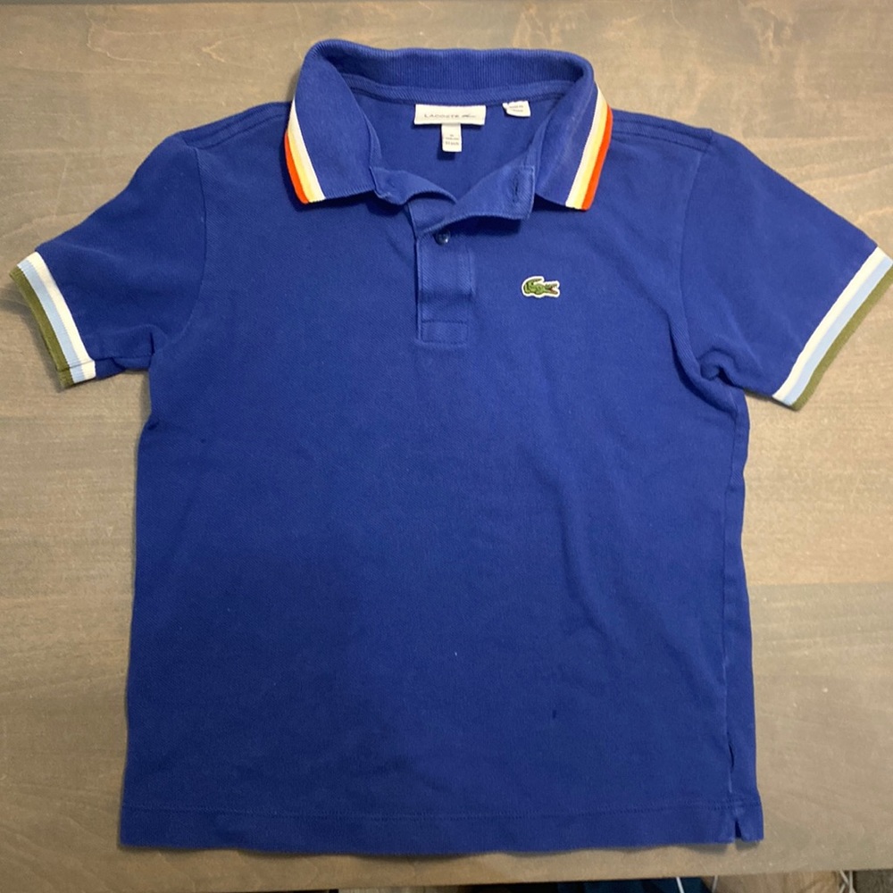 Lacoste polo shirt. Size 8. Very good condition.